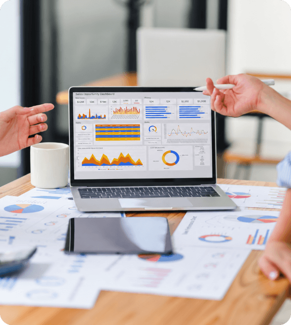 Qualitative analysis services including heatmaps, session recordings, and user research to complement quantitative data